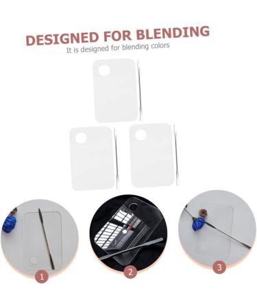 3 ensembles Palette Transparente de Maquillage Outil de M lange pour Manucure et Nail Art Plateau Multifonction pour M langer Vernis Ongles et Pigments - Buy Online on GoSupps.com