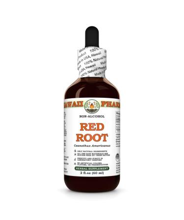 Hawaii Pharm Red Root Alcohol-Free Extract Glycerite for Heart and Lymphatic Wellness Promotes Digestive Comfort Aids Detoxification Supports Gut Balance and Nutrient Absorption - 2 fl.oz 2 Fl Oz (Pack of 1)