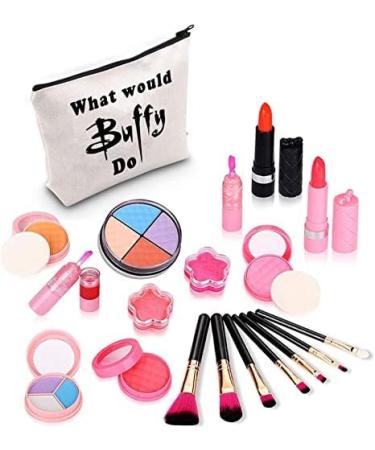 Bauna Vampire Lover Gift - 'What Would Buffy Do ' Makeup Bag | Travel & Survival Kit for Fans - Buy Online on GoSupps.com