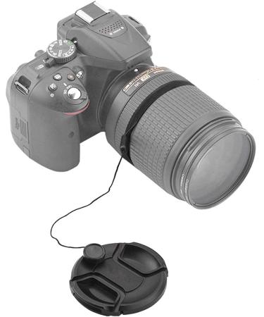 Nikon Compatible 52mm Lens Cap for AF-S DX 18-55mm & 50mm f/1.8D - 2 Pack - Buy Online on GoSupps.com