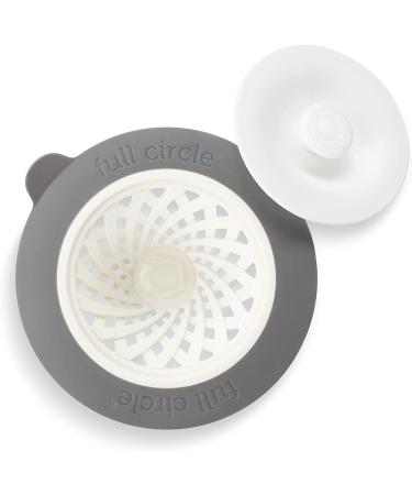 Full Circle Sinksational Sink Strainer & Stopper - WhiteGray | Kitchen Essential - Buy Online on GoSupps.com