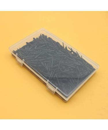 500 Pack ROOBEEO 2BA Thread Plastic Tip Dart Points with Case - Black Soft Dart Tips Replacement for Improved Accuracy - Dart Accessories - Buy Online on GoSupps.com