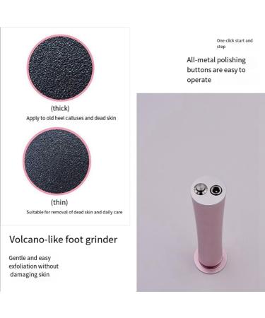 INTCHE Electric Callus Remover Foot File Foot Heel Care Tool + Sandpaper - Buy Online on GoSupps.com