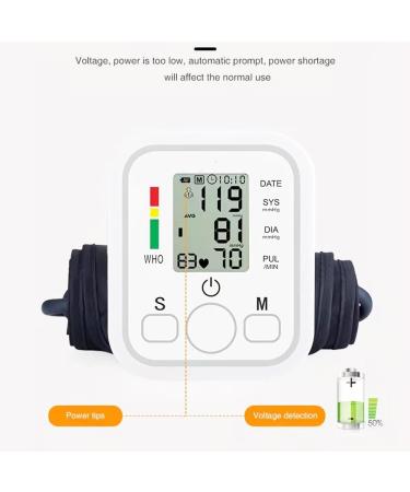 Blood Pressure Monitors with Large Cuff - Digital Upper Arm BP Machine USB Rechargeable Arrhythmia Detection 2X 99 Sets Memory for Home Use - Buy Online on GoSupps.com