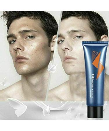 Men's Facial Concealer Moisturizing Oil-control BB Cream Can reduce Spots Cover Acne Marks Dark circles hide Pores reduce oil modify Skin Tone.50g - Buy Online on GoSupps.com