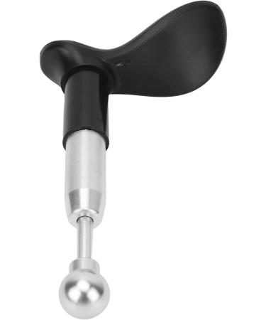 Ververt Touch Spine Adjustment Tool - Stainless Steel Deep Tissue Massage Device | Portable T-Shape for Pain Relief | 8.7 Inches - Buy Online on GoSupps.com