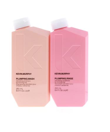 Hair Therapy Kevin Murphy Plumping Wash and Rinse for Thinning Densifying Duo Set, 8.4 Fl Oz 2 Count (Pack of 1) - Buy Online on GoSupps.com