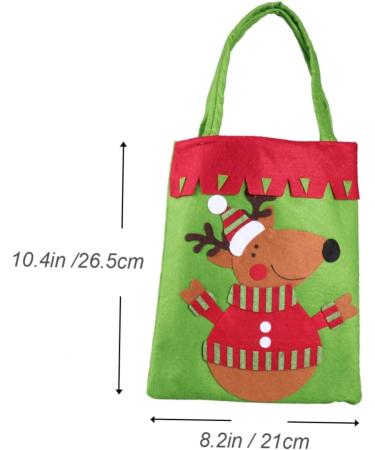 RORPOIR Christmas Sweet Bags Gift Bag Christmas Treat Bags Candy Bag - Buy Online on GoSupps.com