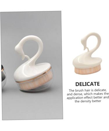 DOITOOL 1pc Makeup Brush Beauty Liquid Foundation Brush Blush Brush Makeup Foundation Face Brush Stippling Brush Concealer Cream Brush Loose Powder Artificial Fiber Seamless Miss White - Buy Online on GoSupps.com