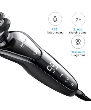 4 IN 1 Electric Head Shaver for Bald Men | USB Rechargeable Hair Trimmer & Razor | Professional 4D Beard Trimmer - Buy Online on GoSupps.com