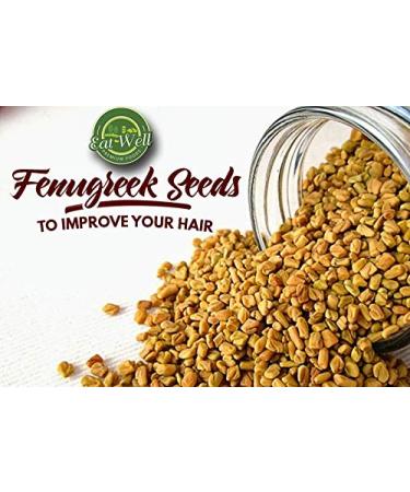 Eat Well Premium Foods - 32oz Resealable Bag of Whole Fenugreek Seeds | Gluten Free, Non-GMO | Trigonella Foenum Graecum - Buy Online on GoSupps.com