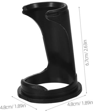 Premium Men's Razor Brush Holder & Organizer - Durable Plastic Shaving Stand - Buy Online on GoSupps.com