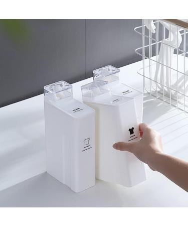 Large-Capacity Laundry Detergent Sub-Bottling Clothes Softener Empty Bottle Bathroom Shower Gel Refill Replacement Bottle - Buy Online on GoSupps.com