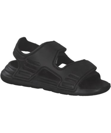 adidas Kids Altaswim Beach & Pool Shoes - 6.5 UK Child - Black/White/Grey - Buy Online on GoSupps.com
