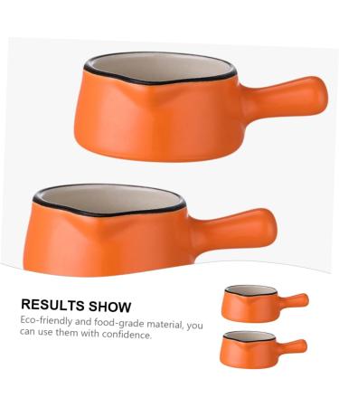 MAGICLULU 6 Pcs Mini Sauce Dish Milk Pasta Cooker Condiment Pot Coffe Creamer Espresso Mugs Coffee Mini Butter Seasoning Serving Dishes Dipping Sauce Bowls Sushi Drying Rack Ceramics Baby 8X5X3CMx3pcs Orangex3pcs - Buy Online on GoSupps.com