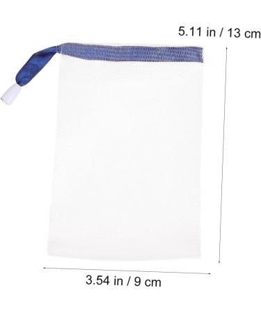 WOONEKY 20pcs Foaming Net Foaming Net Drawstring Soap Bag Mesh Soap Saver Bag Shower Foaming Bag Nylon - Buy Online on GoSupps.com