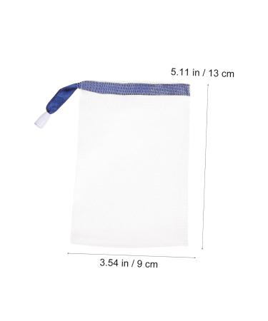 20pcs Soap Net Bag - Double Foam Net for Face Wash & Soap Cleaning Tool - Drawstring Holder Nylon Mesh A165 - Buy Online on GoSupps.com