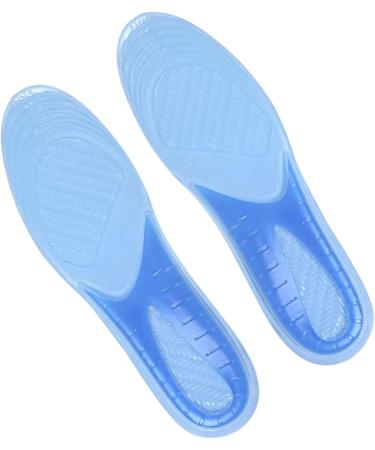 NOLITOY 2 Pairs Gel Comfort Insoles for Hiking Basketball & Running - Soft Cushion Inserts for Men & Women - Plantar Support & Heel Relief - Buy Online on GoSupps.com