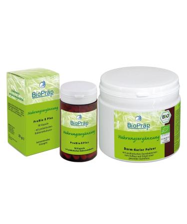 BioPr p BIO Darm Kurier and ProBio 8 Plus capsules | vegan | produced in Germany | certified production
