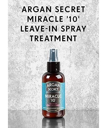 Argan Secret Miracle 10 Leave-In Treatment 180ml | Moisturizing Care for All Hair Types - International Shipping Available - Buy Online on GoSupps.com
