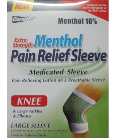 New Menthol Medicated Pain Relief Sleeve Knee & Elboes