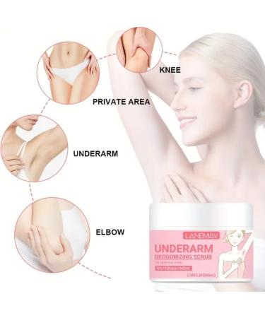 Exfoliating cream for armpits body feet and body for body armpits knees legs and inner thigh - Buy Online on GoSupps.com