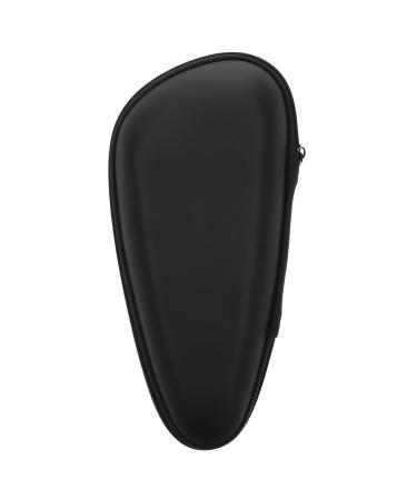 Beaupretty 3st razor storage bag shaver holder for on the go carrier bag for trimmers traveling holder Portable razor bag Electric suitcase carbide Bart Reisen Eva hard box 19x9cmx3pcs Schwarzx3st