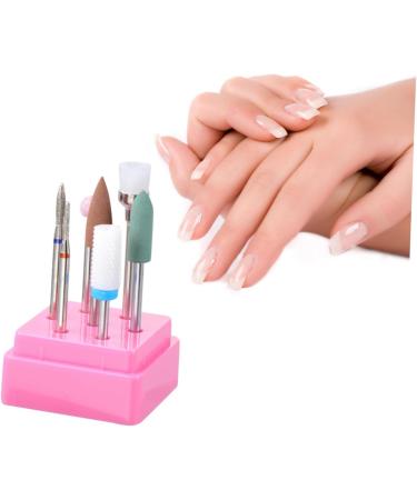 Housoutil 2 Sets Carbide Drill Bit Witch Hat Clip Ceramic Drill Bit Nail Polishing File Bit Heads Nail Tools Metal Nail Art Silicone Nail Art Tool Nail Drill Polisher - Buy Online on GoSupps.com