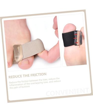 Bunion Toe Separators 2 Pair - Gel Spacers for Big Toe Straightening and Pain Relief (Small) - Buy Online on GoSupps.com