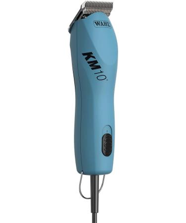 Wahl KM10 Professional Dog Clipper - Two-Speed Precision Ground Blade for All Coat Types - Corded Pet Grooming Tool with Minimal Vibration - Buy Online on GoSupps.com