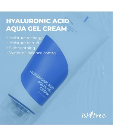 ISNTREE Hyaluronic Acid Aqua Gel Cream 100ml | Fast Absorbing & Hydrating Formula - Buy Online on GoSupps.com