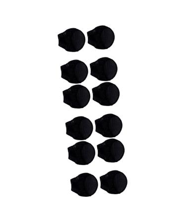 Gatuida 6 Pairs Shoe Inserts for Women Heels Breathable Shoe Insoles Womens Invisible Foot Pad of Foot Cushions Fabric Forefoot Shoe Insoles for Women Woman Miss Half Size Pad