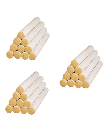 FOMIYES 30 STK MOXA sticks Wormwood Chinese Moxa Acupuncture Chinese Moxibusion Acupuncture Stand Chinese Moxa Gold Moxibuscase Strip MediumX3PCs as shown x 3 pieces