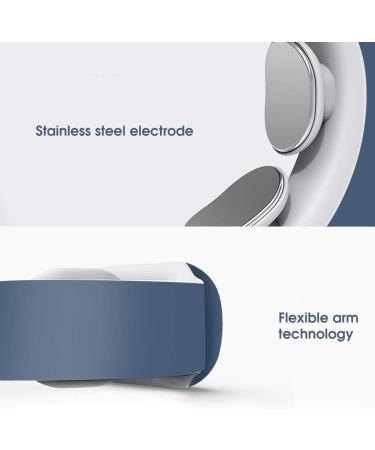 Buy XCELLO Intelligent Neck-Shoulder Massager | Portable Electrical Massage Device for Home | Multi-functional Waist Protection in Blue - Buy Online on GoSupps.com