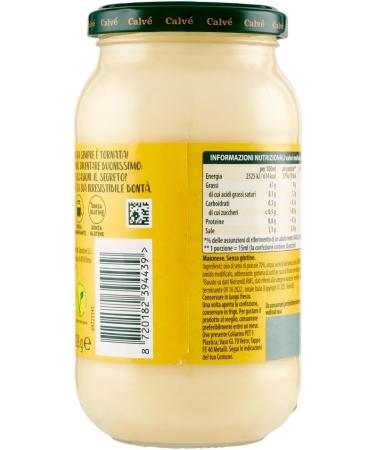  Italian Gourmet E.R. Calv Classic Mayonnaise 450 ml with Sunflower Oil Ideal for Sandwiches and Appetizers No Preservatives and Sugar Gluten Free Vegetarian + Italian Polpa Gourmet Polpa - Buy Online on GoSupps.com