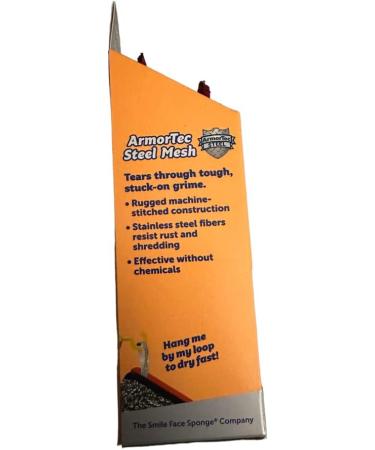 Scrub Daddy BBQ Daddy Scour Steel Multipurpose Scouring Pad No Chemicals Made for Kitchen  Outdoor  Mechanical  Workshop (2 Count) - Buy Online on GoSupps.com