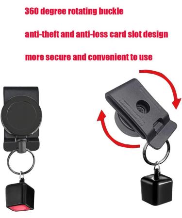 XXHong 2Pcs Retractable Billiard Chalk Holder Set | Snooker Pool Cue Accessories - Buy Online on GoSupps.com