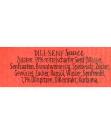 Buy Handlmaier Dill-Senf Sauce 225ml - Authentic German Mustard for International Shipping - Buy Online on GoSupps.com