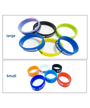 WAYUTO 40 Pack Professional Silicone Hair Clipper Bands | Barber Clipper Grips & Sleeves for Home Salon & Shop Enhance Your Hair Trimming Experience - Buy Online on GoSupps.com