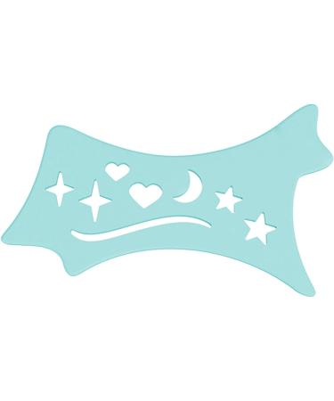 Winged Eyeliners Tool Soft Precision Eyeliners Stencils - Winged Tip Look Reusable Cleaning Cloths Beveled Design Eye Liners Blue - Buy Online on GoSupps.com