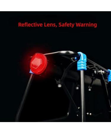 ZTZ Rear Bike Rack - 110 lbs Capacity, Quick Release, Easy to Install | Black - Buy Online on GoSupps.com