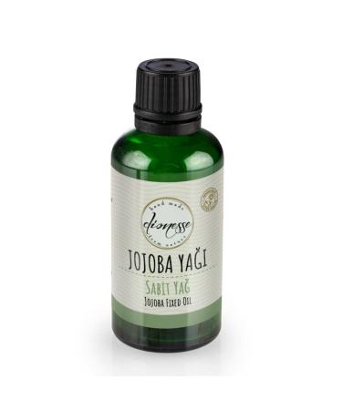 Dionesse aroma oil and fragrance oil - 100% natural pure oil - bio -certified - 100% vegan - free of animal testing for aromatherapy massage blends & fragrance lamps (jojoba 50ml x 1st.) Jojoba 25 ml (2 pack)