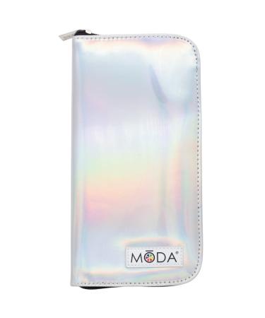 MODA Totally Electric 13pc Full Face Makeup Brush Set - Neon Pink | Powder Blush Shader & More for Flawless Makeup - Buy Online on GoSupps.com