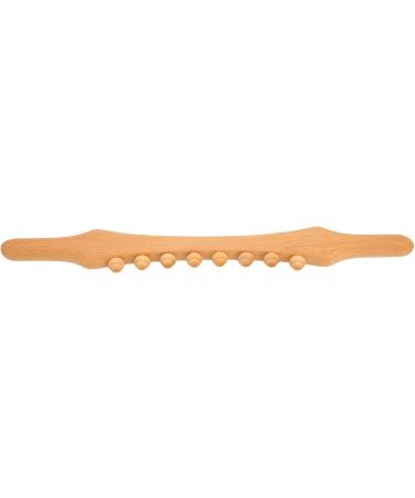 Ververt Touch Wooden Therapy Massage Tools - Full-Body Trigger-Point Scraper & 8 Pearl Massage Rollers for Fatigue Relief | International Shipping - Buy Online on GoSupps.com