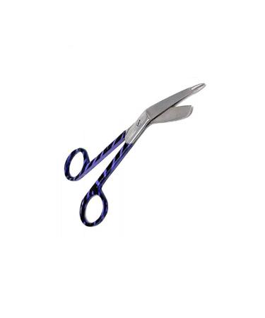 Lister Bandage Scissors 5.5'' Color Coated Nursing Student First Aid Utility Scissors (Dark Blue) - Buy Online on GoSupps.com