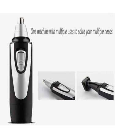KouRy Multifunction Nose Hair Trimmer - Professional Painless Ear & Nose Hair Trimmer for Men & Women | Waterproof Dual Edge Blades | 2 in 1 Electric Eyebrow & Facial Trimmer - Buy Online on GoSupps.com