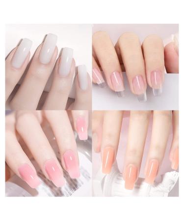 Lofuanna Poly Gel Nail Kit 4PCS | 15ml Poly Gel Builder Kit for Quick Nail Extension | Starter & Professional Nail Technician Set (4 Colors) - Buy Online on GoSupps.com