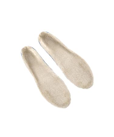 FRCOLOR 2 Pairs Absorption Insoles Fleece Insoles Walking Plantar Inserts Insoles for Plantar Warm Insoles Doorables Cushioning Insoles Sports Shoe Pad Fur Arch of Foot