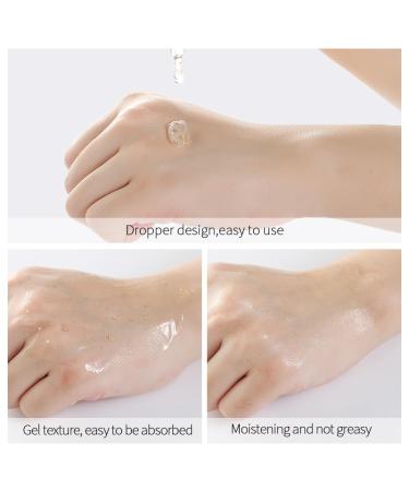 LAIKOU 24K GOLD Snail Serum Face serum Serum for Face for All Skin Types Deep Hydration Daily Moisturizing and Smoothing Care Travel Size 30ml 2pcs - Buy Online on GoSupps.com