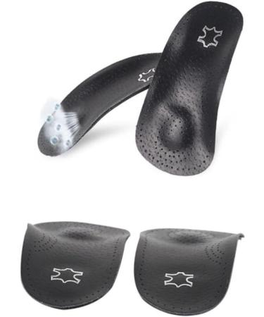 3 Pairs Arch Support Invisible Insoles - Anti-Slip Half Yard Shoe Insoles with Latex Pads for Ultimate Comfort - Buy Online on GoSupps.com